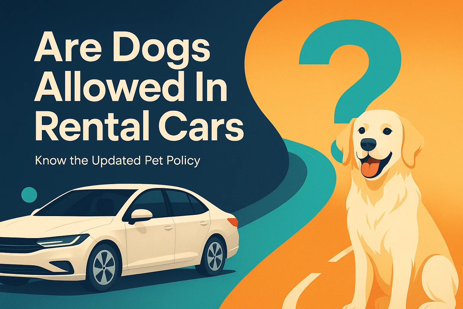 are dogs allowed in rental cars