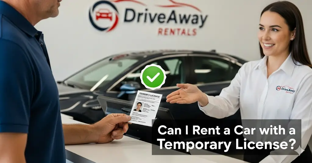 Can I Rent a Car with a Temporary License