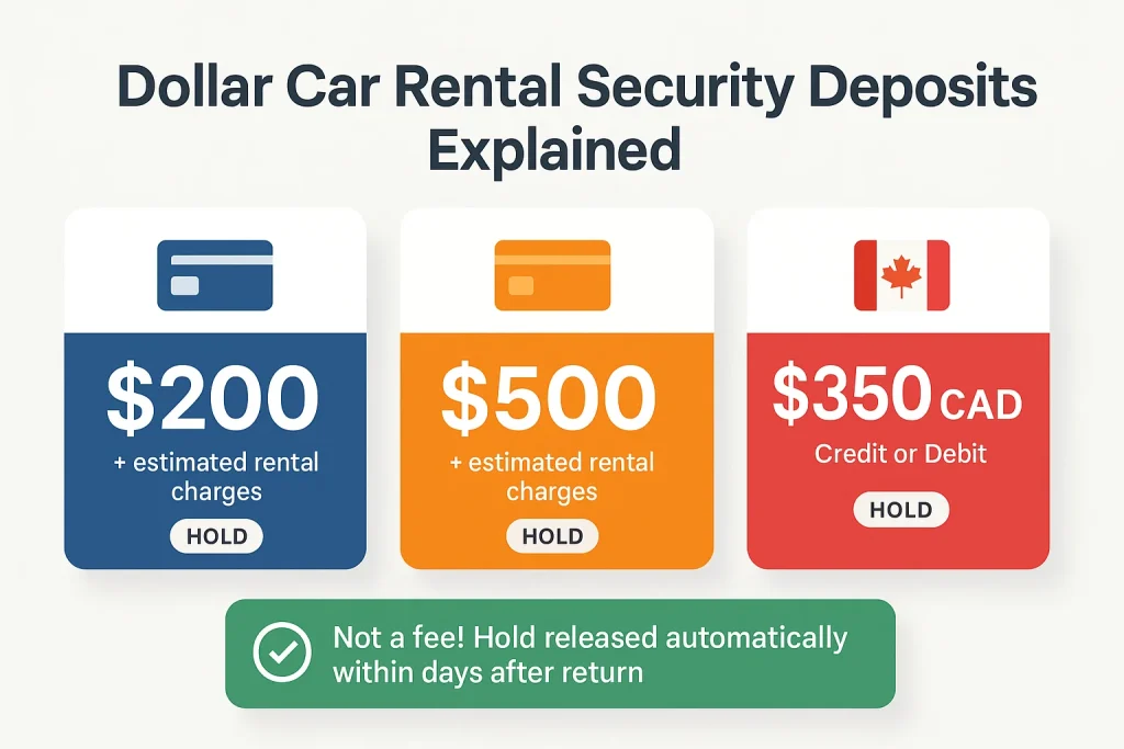 How Much Is the Security Deposit for a Dollar Car Rental