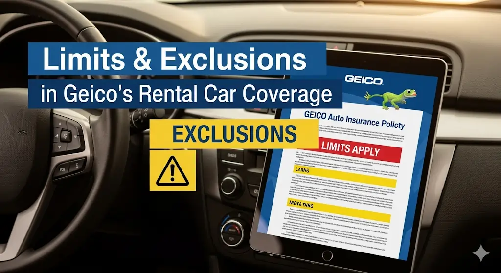 Limits and Exclusions in Geico’s Rental Car Coverage