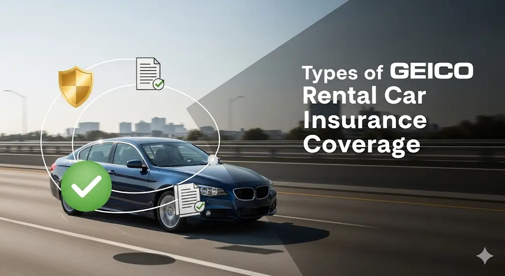 Types of Geico Rental Car Insurance Coverage