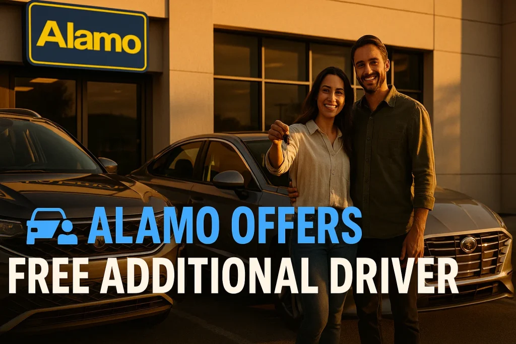 Alamo offers free addditional driver