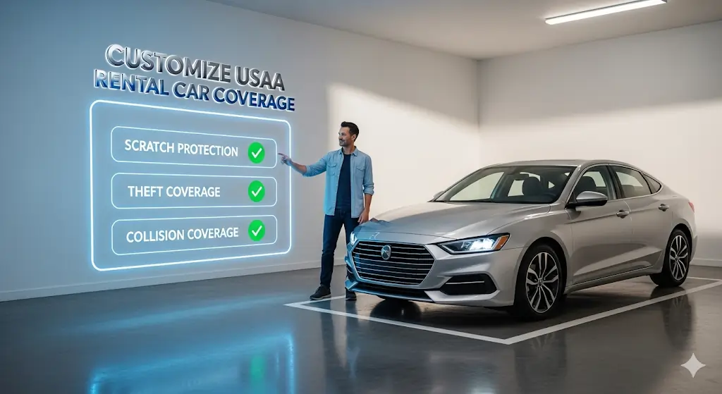 Customize USAA Rental Car Coverage