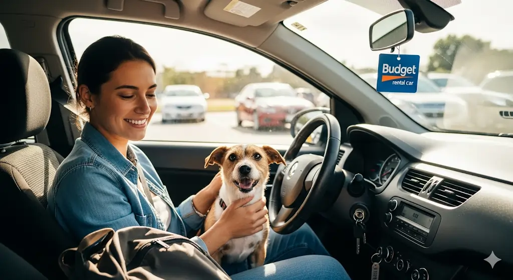 Pets in Budget Rental Cars
