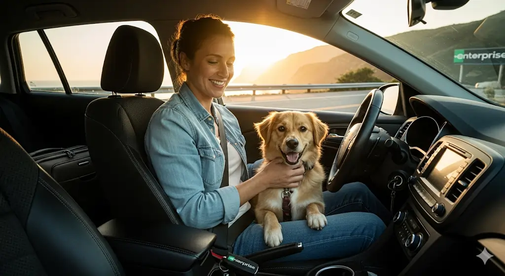 Pets in Enterprise Rental Cars