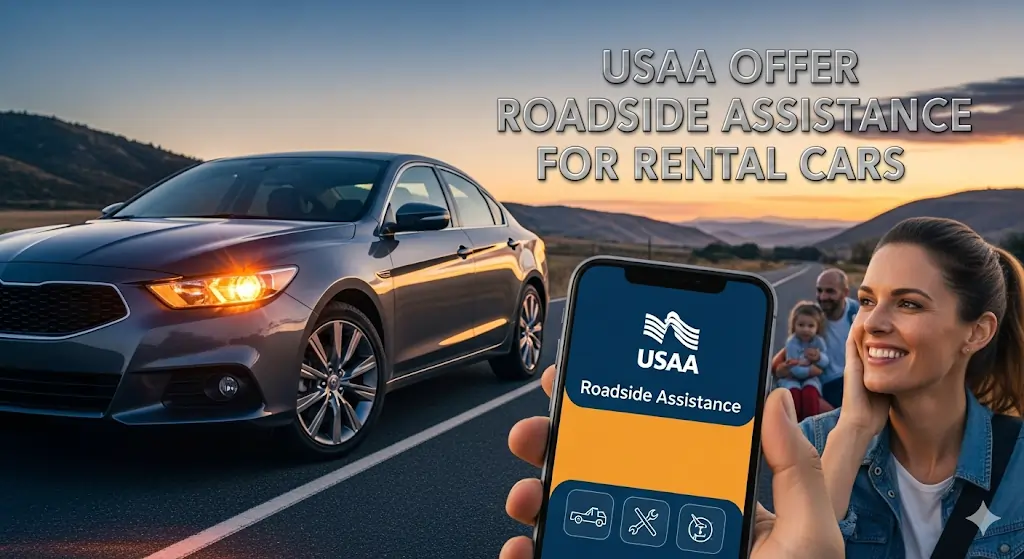 USAA Offer Roadside Assistance for Rental Cars