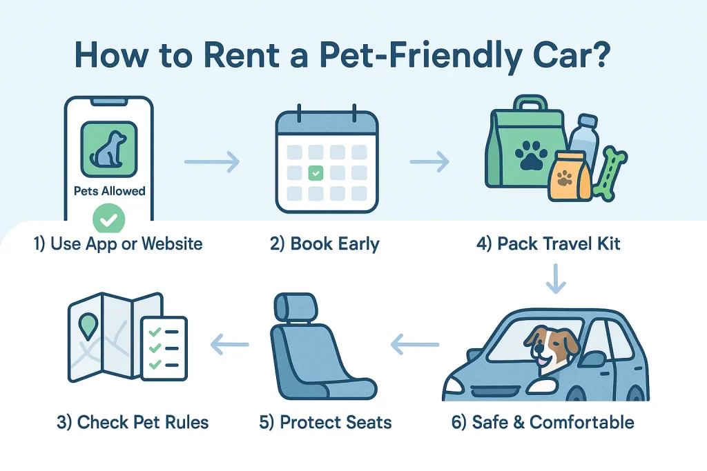 how to rent a pet friendly car