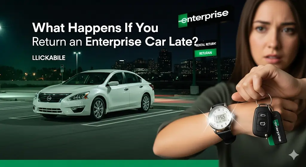 what happens if you renturn an enterprise car late