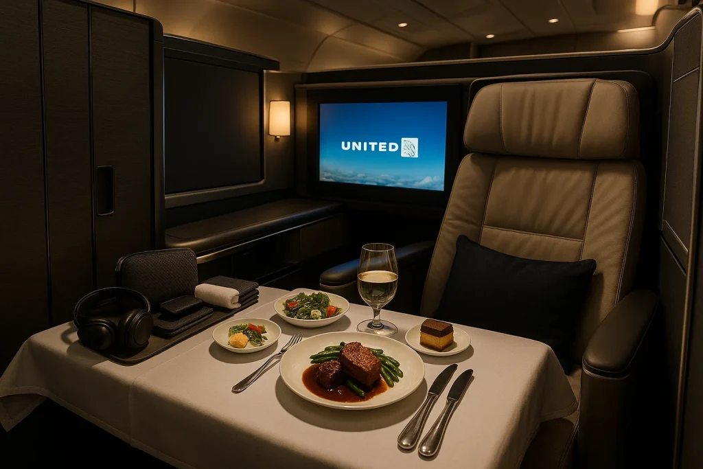 United Airlines First Class