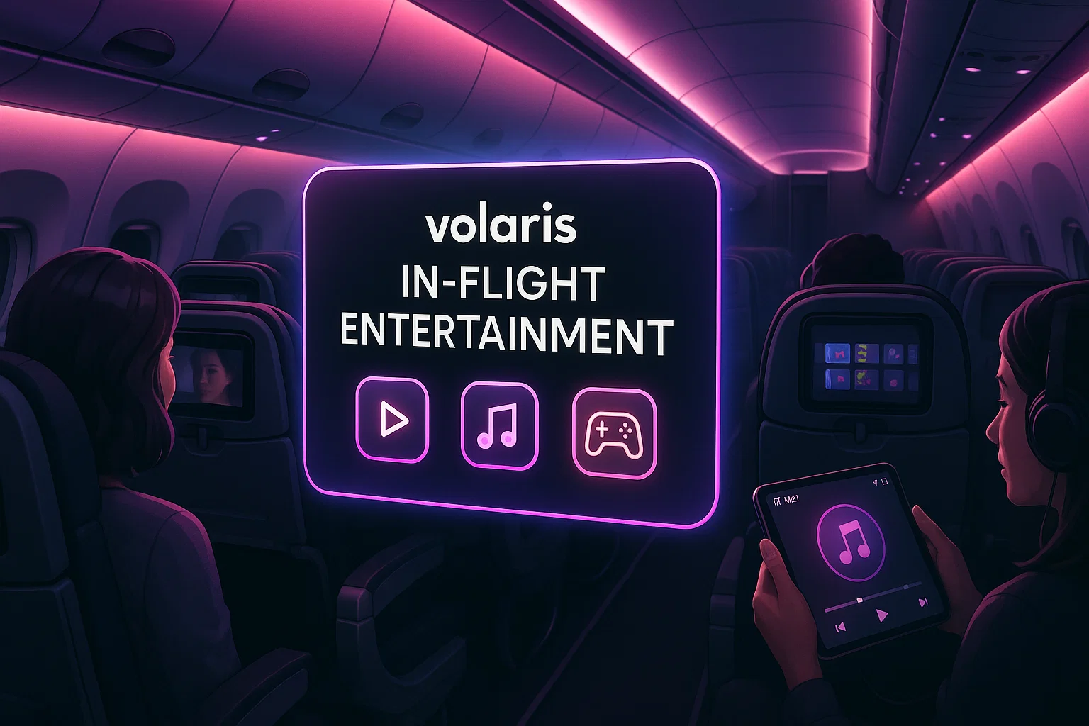 Volaris In-Flight Entertainment