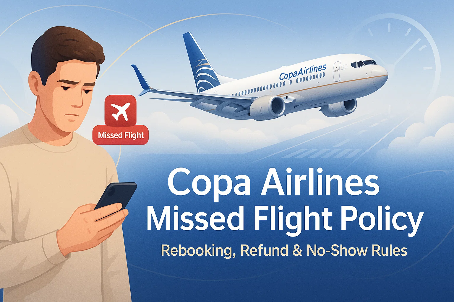 copa airlines missed flight
