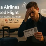 delta airlines missed flight