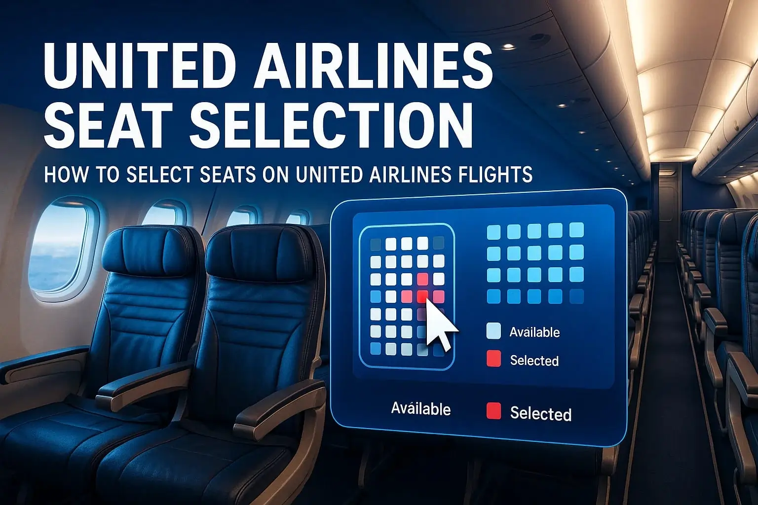 united airlines seat selection